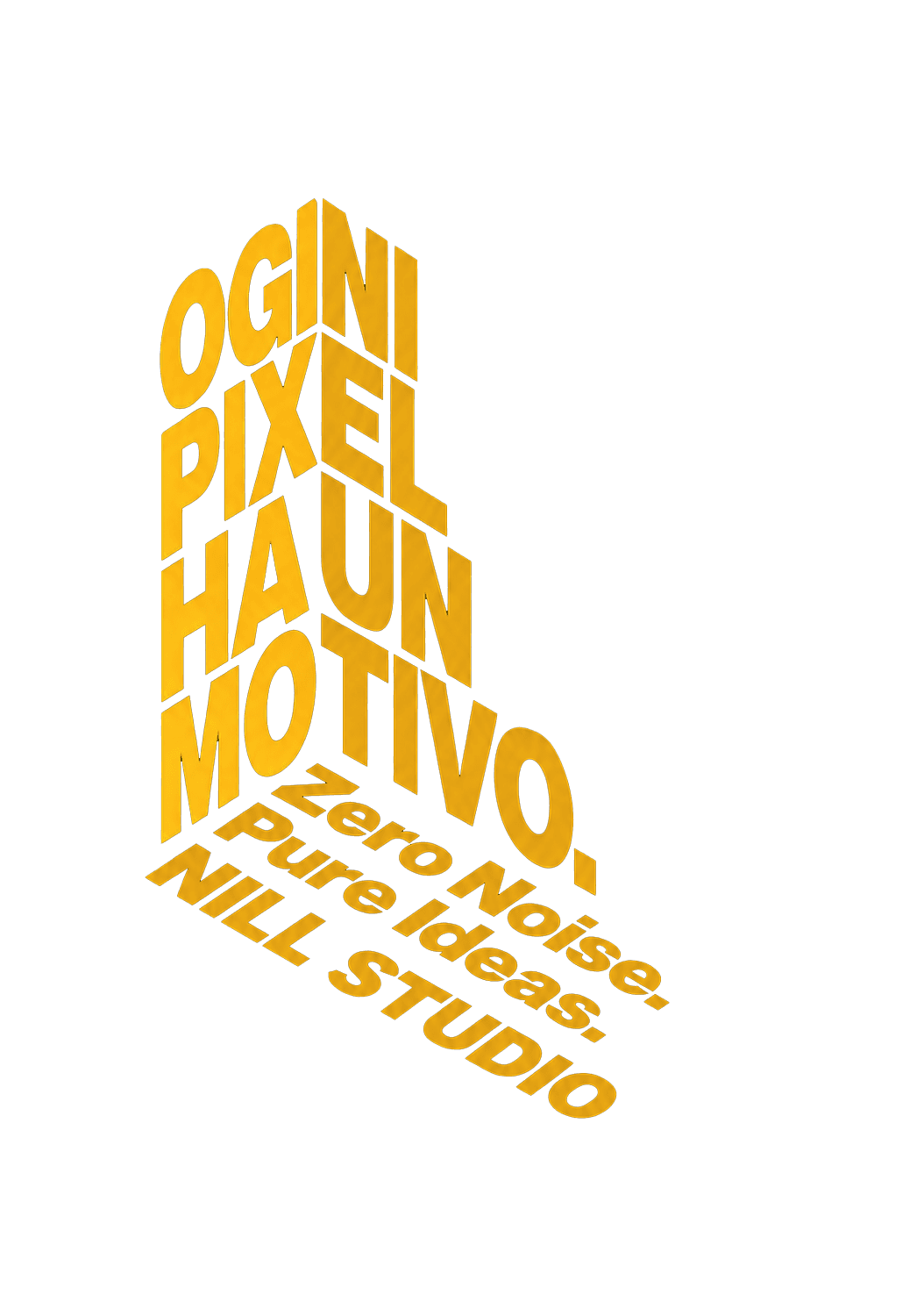 Ogni pixel ha un motivo